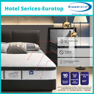 Dreamland Hotel Series Eurotop 9.5"(Duralastic Spring)Single, Queen, King, Super single Mattress only