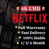 Netflix Account🔥Netflix Premium Genuine Gift Card (Account) 4K UHD