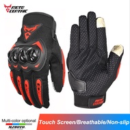 Motorcycle Gloves Summer Riding Gloves Hard Knuckle Touchscreen Motorbike Tactical Gloves For Dirt Bike Motocross ATV UTV