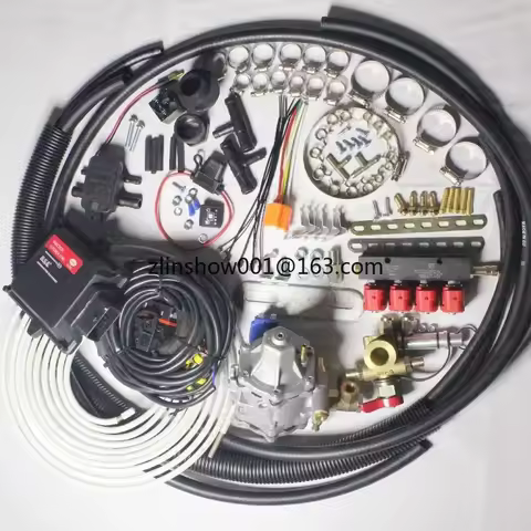 Car CNG conversion kit AEB MP48 ECU style 4Cly petrol to gas conversion equipment