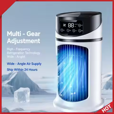 Air Conditioner USB Portable Air Conditioner Mini Air Cooler Fan Water Cooling Fan Air Conditioning 