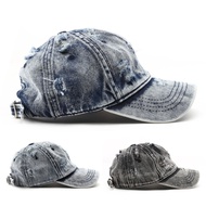 Ripped Jean2 Men Baseball Cap Women Cap Unisex Cap Topi Besbol Lelaki Topi Perempuan 棒球帽男女 鸭舌帽男女 Cje