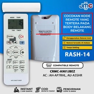 Remote AC Sharp CRMC-B0007JBEZ CRMC-A901JBEZ ( CRMC-A903JBEZ ) AH-AP7RHL AU-A5SHR