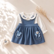 ODILIA DRESS baju pakaian anak bayi perempuan cewek luuc murah terlaris cod berkualitas owen baby sh