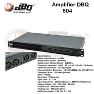 Power Amplifier DBQ 804 4 Chanel Panel 1U