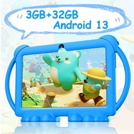Kids Tablet, Android 13 Tablet For Kids 7 Inch A133 Quad-Core With Case, 3GB RAM+32GB ROM, Parental 