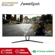 Titan Army C35SQ-PLUS 35" Curved R1800 180Hz 3440 x 1440p WQHD Gaming Monitor