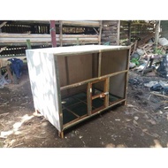 Kandang ayam kandang hewan ayam bangkok kate dari kayu