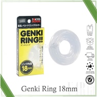 Japan Tokyo Design Genki Cock Ring 18mm Clear