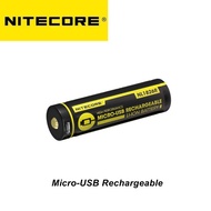 Nitecore NL1826R 2600mAh 18650 Micro-USB Rechargeable Li-ion Battery