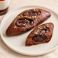 (3pcs) Dark Chocolate Pretzel | Dark Chocolate Butter Filling