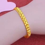 Raya Gift 916 24K Emas Bangkok Bracelet Gelang Tangan Gold Plated