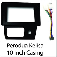 Perodua Kelisa OEM Android Car Player Casing 10inch/9inch Free Plug N Play socket