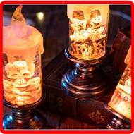 Halloween Candle Lantern Pumpkin Lantern Ghost Lantern Ghost Festival Skull Head Wind Lantern Hallow