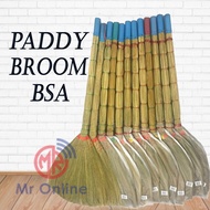Paddy Broom BSA/ Penyapu Jerami /BSA Paddy Broom With Handle/ Floor Broom/Penyapu Lantai/Paddy Sweep