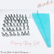 Piping Bag Bakeware Set Icing Nozzle Cream Bag (1 Set)