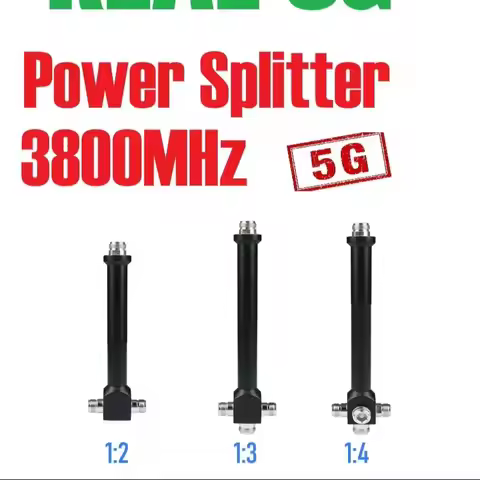 800 2700mhz 1 to 2 ways RF Splitter Cavity Power Divider N Female 200 Watt for 2G 3G 4G 5G LTE Signa