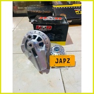 ∇ ✻ △ YASAKI & DTD LIGHTEN HUB SET FOR WAVE 125I & WAVE 125S (FREE SHOP STICKER)