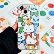 iPhone 16/15/14/13/12/11/XS/XR/7/8/SE2/SE3 Cat Transparent Phone Case