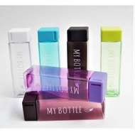 My BOTTLE Box SQUARE CLEAR Color Drinking BOTTLE/MY BOTTLE Box /MY BOTTLE PETAK SQUARE 500ML