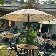 Garden Rice Chinese Style B & B Outdoor Courtyard Sun Umbrella Round Sunscreen Sunshade Large Commer