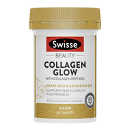 SWISSE COLLAGEN GLOW วิตามินสัมผัสผลลัพธ์แห่งความงามดุจโกลว์ออร่า 60 เม็ด
