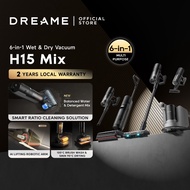 Dreame H15 Mix Wet & Dry Vacuum | 6-in-1 Cleaning | 23,000Pa Suction | AI Robotic Arm | 100°C Brush 