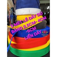 5M TABLE ROPE (BUY MORE TO CONTACT ROPE) 2.5CM-5CM-4CM for Picnics, protection...