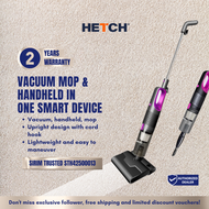 HETCH Handheld Vacuum Cleaner & Mop [H2 HVC-1413-HC] | Hetch Vacuum Mop | Hetch Mop | 2 in 1 | Wet &