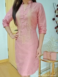 MODERN FILIPINIANA BARONG DRESS FOR WOMEN