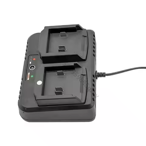 Two-seater 2.0A Battery Pack Chargers for 18V 21V Liion BL1415 BL1420 Power Tool Users Seekings Ener