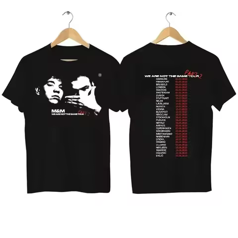 2026 Summer New Model Marcus and Martius T-Shirt - High-Quality, Comfortable and Casual Men's Round-