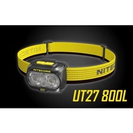 *Ready Stock* Nitecore UT27 800 Lumen Ultra Lightweight Headlamp with HLB1500 Battery HLB1300