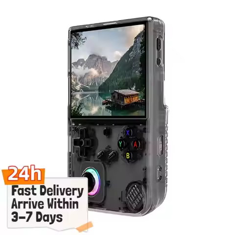For ANBERNIC RG40XXV Protective Case Transparent Case Handheld Game Console Protector Shell Sleeve G