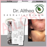 Dr Althea 345 Relief Cream Repair Cream Redness Improving Moisturizer Whitening Soothing Moisturizer