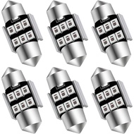 AUXLIGHT 6614 6641 6612F 6615 F30-WHP TS-14V1CP 29MM 1.14”Festoon LED Interior Light Bulbs Brilliant