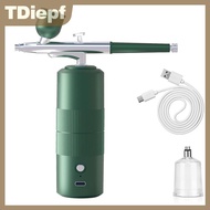 TDiepf Oxy phun Mini Máy nén khí Kit Air-Brush sơn súng phun Airbrush cho mặt dưỡng ẩm thiết bị sươn