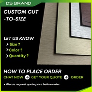 ACP / Aluminium Composite Panel / Aluminium Sandwich Panel Custom Cut-To-Size / DS Brand E