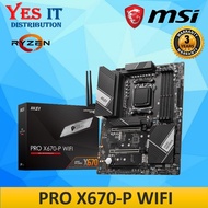 MSI PRO X670-P WIFI AMD AM5 MOTHERBOARD