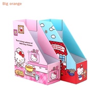 [Big orange] Sanrio Hello Kitty File Storage Rack Holder Cartoon Stand Bookshelf Cute Files Holders 