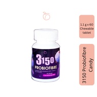 3150 Probiofibre Candy supplement (60 Chewable tablet )3150益生菌改善便秘难瘦体质失调症