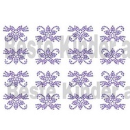 SWAROSKI FLOWER SEQUENCE ABSTRACT MOTE RUBBING MULTIPURPOSE BEADS LOGO GAMIS ABAYA TURKEY SYARI PET 