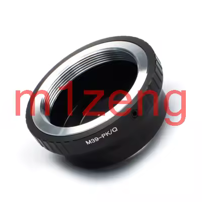 M39-PQ adapter ring for M39 L39 39mm mount lens to Pentax Q P/Q PQ Q10 Q7 Q-10 Q-S1 camera
