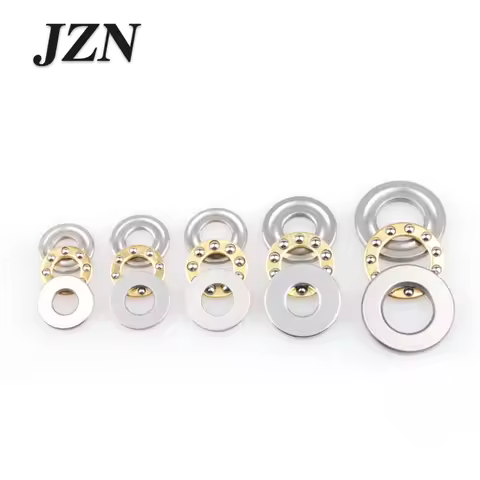 2/10Pcs 3-in-1 Plane Axial Thrust Ball Bearing Mini F2-6M F2.5-6M F3-8M F5-10M F6-12M F7-15M F8-16M 