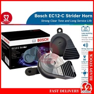 2 PCS Bosch EC12-C Strider Fanfare Horn Original Bosch Universal Car Horn