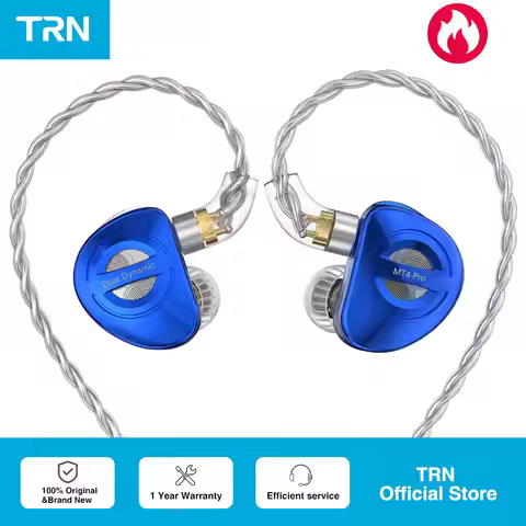 TRN-MT4 Pro Earphone lucky bag 2DD Earphone wired included V90pro+FZFT1+ FZmax+FZZS1+ STM+ST1 Earpho