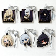 Anime keychain The Eminence in Shadow Dark Lord Mica Acrylic figure Alpha Beta Shadow Alexia Midgar 