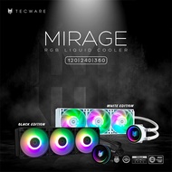 Tecware Mirage CPU AIO RGB Liquid Cooler (120 / 240 / 360) Immersive Aesthetics Design