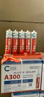 Keo silicone VCC A300 dùng để thi công cửa nhôm kính bể cá lớn phòng tắm màu trắng đen trong
