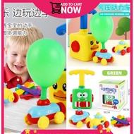 🌈[SaLe] Car Cute Air Pressure Balloon💕 kereta mainan belon Powered Car Cute Characters Mini Pump Pus